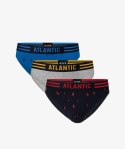 3 X SLIPY SPORT ATLANTIC 3MP098/NIE/SZM/GRA/M