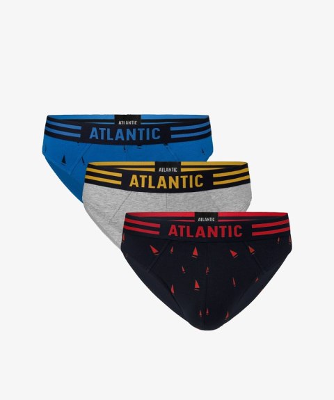 3 X SLIPY SPORT ATLANTIC 3MP098/NIE/SZM/GRA/M