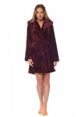 Szlafrok damski 2121 RABBIT bordo L&L bordo L