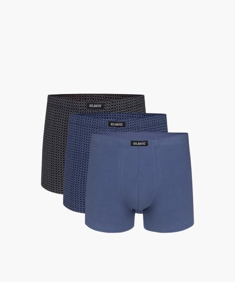 3X SZORTY MĘSKIE ATLANTIC 3MH170/GRA/DENJ/NIEC/XXL