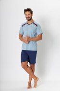 PIŻAMA BIG OLO 327 NIEB.MEL.4XL
