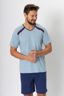 PIŻAMA BIG OLO 327 NIEB.MEL.4XL