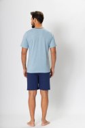 PIŻAMA BIG OLO 327 NIEB.MEL.4XL