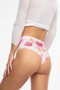 Figi damskie brazyliany bezszwowe PEONY SIMPLE BRASIL MAXI Julimex kolor wielokolorowy rozmiar M