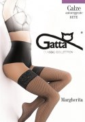 MARGHERITA Pończochy Kabaretki 01 Gatta nero 1/2