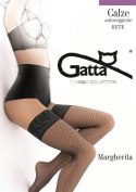 MARGHERITA Pończochy Kabaretki 01 Gatta nero 3/4