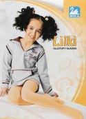 Wola LILKI rajstopki gładkie szary G39 152/158