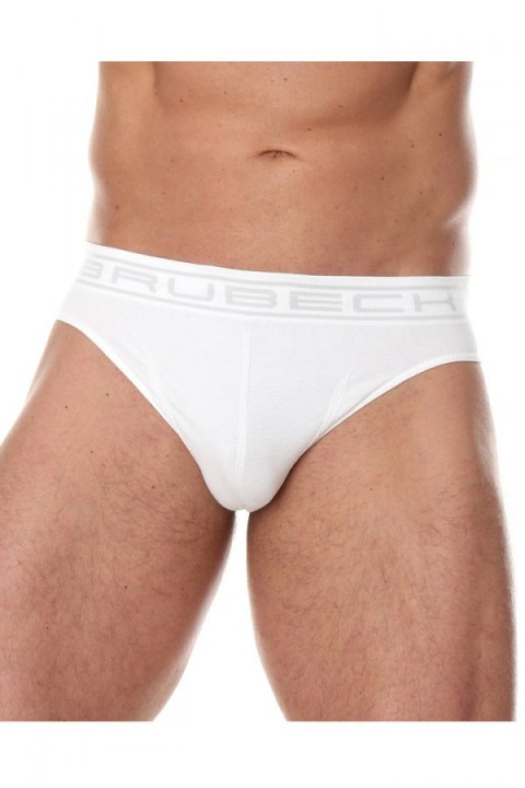 BE00290A Slipy męskie COMFORT COTTON biały Brubeck biały L