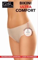 Figi damskie Bikini Ultra Comfort Gatta beżowy M