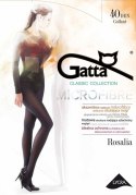 Grube Rajstopy Gatta ROSALIA 40DEN bottle green 3M