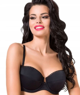 Biustonosz Elena II U czarny Alles czarny 70C