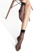 LAR - Skarpetki damskie lycra Gatta 2-PAK nero