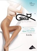 ESTELLA - RAJSTOPY DAMSKIE LYCRA PÓŁMAT 15 DEN GOLDEN 2-S